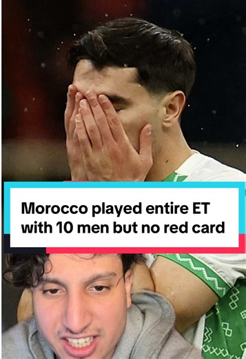 Morocco Played ET MAN DOWN BUT NO RED CARD 🤦‍♂️🤦‍♂️💔 #afcon2025 #fyp #ishdafish5