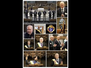 March 26, 2022 Knights of Columbus Exemplification Ceremony