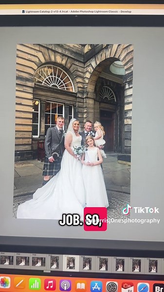 Wedding Photo Editing: BTS & Comparison