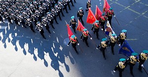 Regen aan drones en sabotage maken Russen nerveus voor Overwinningsdag