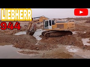 سائق الة الحفر بوكلة LIEBHERR 944🚧🚦💯💥