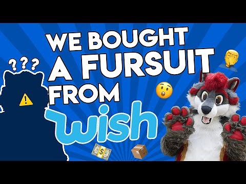 We Bought A Fursuit From Wish!!! - Furry Wish.com Series