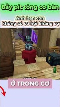 bẫy pít tông ác dữ ae #minecraft #donutsmp #minecraftmemes #vietsub