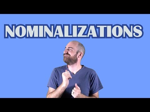A Rap About Nominalizations