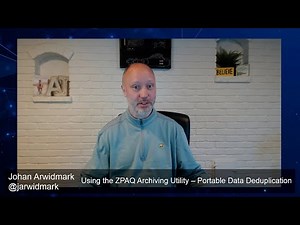 Using the ZPAQ Archiving Utility - Portable Data Deduplication