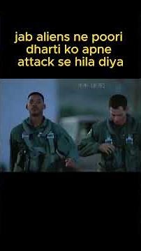 Alien Attack on Earth Independence Day Movie Explained in Hindi #movie #actionmovie #movierecap