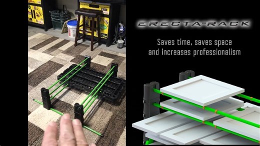 Watch Erecta-Rack Paint Drying Rack - Testimonial on Amazon Live
