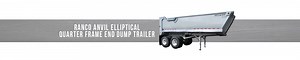 RANCO Anvil Elliptical Quarter Frame End Dump Trailer