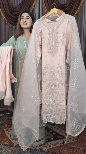 42K views · 354 reactions | Husnara Luxury Organza 3pis ✨️ | Fashion Classy 2.0 | Facebook