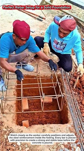 Perfect Rebar Setup for a Solid Foundation