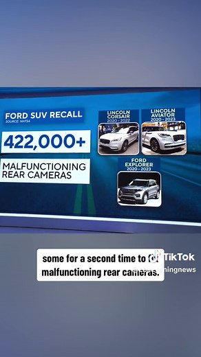 General Motors is recalling nearly 700,000 Chevy Equinoxes and GMC Terrains because a problem with the anchor bars can prevent child seats from being installed. Also, Ford is recalling more than 422,000 vehicles to fix malfunctioning rear cameras. #recall #suv #gmc #ford #chevy #lincoln