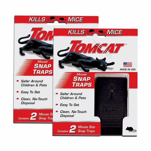 Reviews for TOMCAT Mouse Snap Trap, Effectively Kills Mice for Clean, No-Touch Disposal, 4 Traps | Pg 1 - The Home Depot