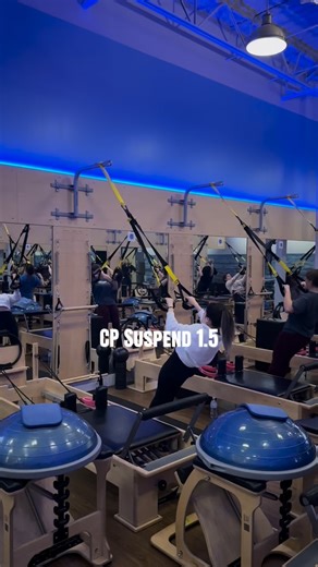 CP Suspend 1.5: where Pilates meets suspension training 🔥 Build full-body strength, challenge your balance, fire up your core, and move with more control — all in one dynamic workout!💪💙 #clubpilates #suspend #pilates | Club Pilates