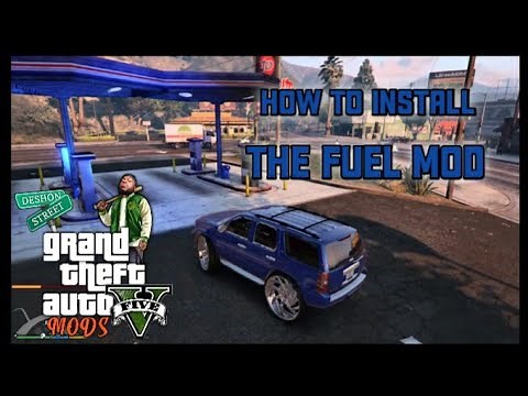 GTA 5 MODS | Fuel Mod Tutorial | How To Install