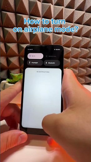 HOW TO TURN ON AIRPLANE MODE ON DORO 8100? #doro #phone #smartphone #android #tutorial
