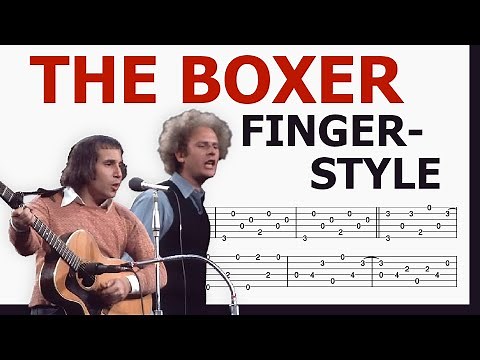 The Boxer - Simon & Garfunkel | TAB Fingerstyle for Guitar