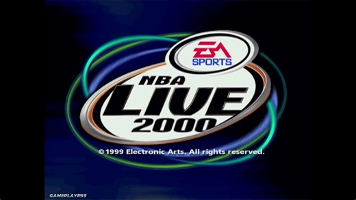 玩的第一款篮球游戏NBA Live2000 当年被游戏画面震撼到了