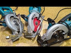 Makita Professional Hypoid Saws, Comparing The 3 Generations/Eras
