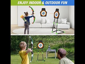 Epic Kids Bow & Arrow Set Review | LED Light-Up Archery Fun for Ages 4-8!