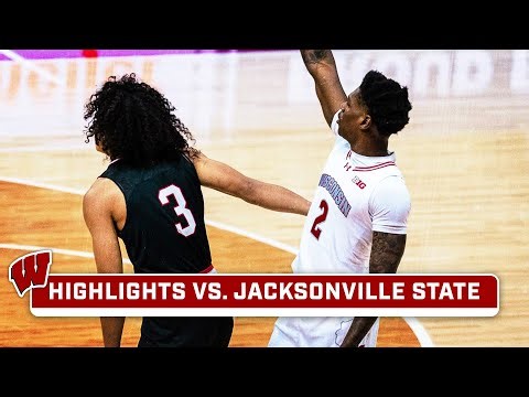 Jacksonville State at Wisconsin | Highlights | Big Ten Men's Basketball | Dec 14, 2023