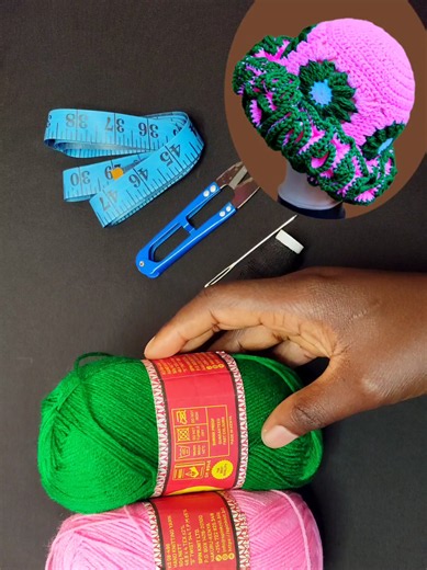 Crochet Daisy Granny Square Ruffle Hat Tutorial | Ascarcrochets