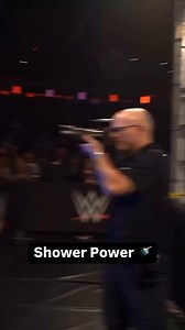 WWE's official footage of CM Punk running out of shower in a towel at MDG #WWE #CMPunk #WWEReels #WWEMSG | Wrestle Everest