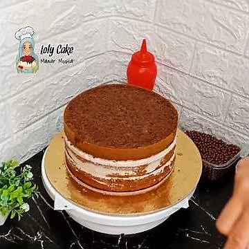 Chocolate cake filling for beginners with a very special filling