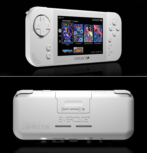 Evercade EXP Handheld Game Console Unveiled, Boasts TATE Mode for Vertical Games