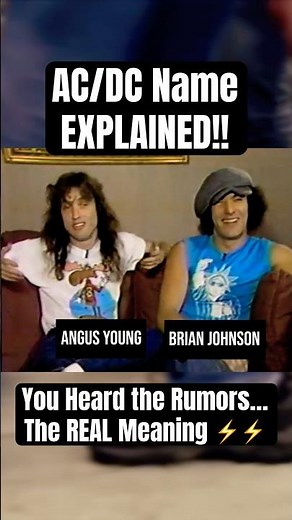 AC/DC’s Name Mystery: The Real Story…