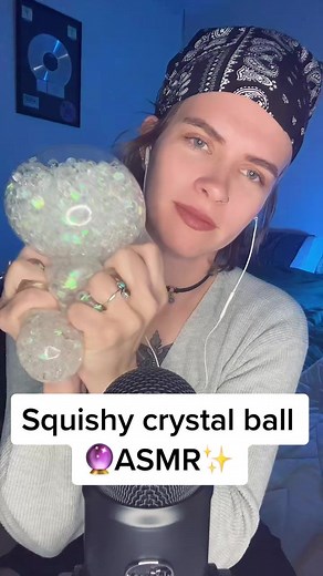 Squishy Crystal Ball ASMR Sounds for Relaxation