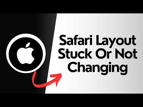 How To Fix iPhone Safari Layout Stuck Or Not Changing