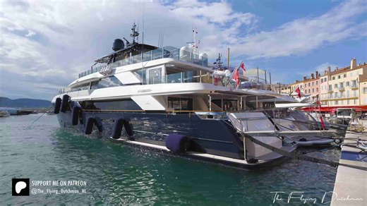 Côte d'Azur Beauty | Saint-Tropez Port Walk with Stunning Yachts & Coastal Vibes