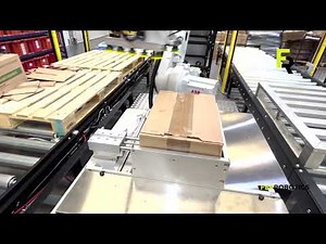 Intelligent force for precise cuts: The FerRobotics ACF-K automates cardboard box opening!