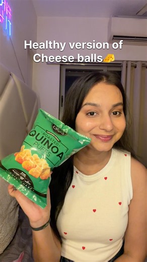 This Healthy Snack is Actually Tasty! 🤯 quinoa puffs #honestreview #blinkit #healthysnacks