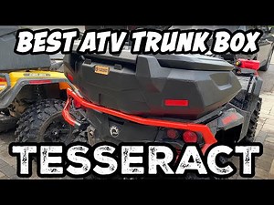Can-Am Outlander ATV Trunk Box vs. Tesseract!