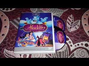 Unboxing de Aladdin En DVD (edicion de 2 discos)