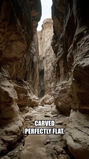 Desert Travelers Discover Canyon With Perfectly Flat Floors