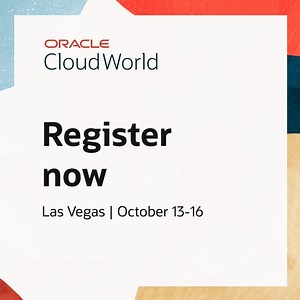 Registration for #CloudWorld 2025 is now open! Don't miss our biggest event of the year: https://social.ora.cl/6183NkNDZ | Oracle AI World