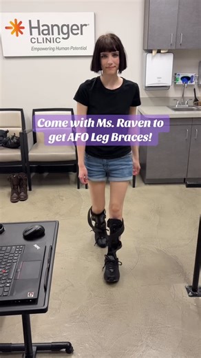 Learning with Ms. Raven on Instagram: "Come with me to get my AFO Leg Braces!❤️ As some of you may know from reading my “About” on my website, I am chronically ill and disabled and use a wheelchair part-time, so today was very exciting to be able to get these AFOs and finally hopefully be able to walk/stand without pain! I’m so excited and wanted to share this with you all so that if even 1 person watching has or is going to get orthotics, you’re not alone❤️ - I teach early learning skills in a 