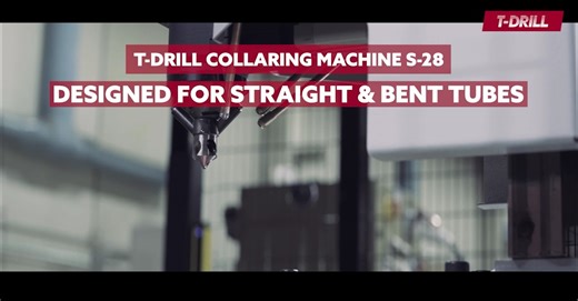 11 reactions | T-DRILL S-28 is a compact collaring machine designed especially for processing bent tubes with tight curves. Read more: https://t-drill.com #halloween2025 #tdrilloy #tdrillinc #tdrill #tdrillstories #tdrilltogether #tdrillteam #tdrillservice #tdrillcollaring #tdrillflanging #tdrillspinning #tdrillcutting #tdrillwelding | T-Drill Oy | Facebook