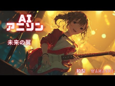 【AIアニソン】AIが作った架空のアニメソング ガールズバンド和梨の「未来の翼」