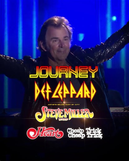 3.3K views · 487 reactions | Journey and Def Leppard's The Summer Stadium Tour 2024 is on sale now, Los Angeles! See you soon for an unforgettable night at SoFi Stadium on Aug 25 with Steve Miller Band! | Journey | Facebook