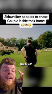 Skinwalker appears to chase couple 😳 #skinwalker #chased #creature #monster #dark #myth #caught #scary #cryptids | itsweirdtime