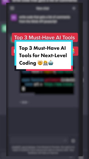 Top 3 AI Coding Tools for Next-Level Development