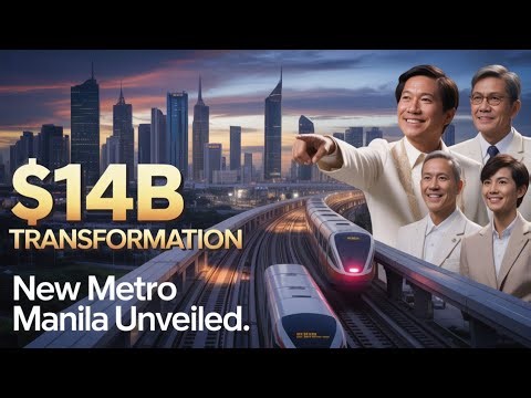$14 Billion Overhaul: How Metro Manila Is Racing Into the Future