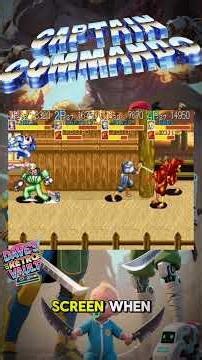 Captain Commando and his "Hand" of Justice! #CaptainCommando #Arcade #Capcom #RetroGaming