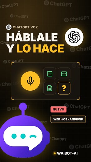 ChatGPT ya usa tus apps con la voz, hasta gratis