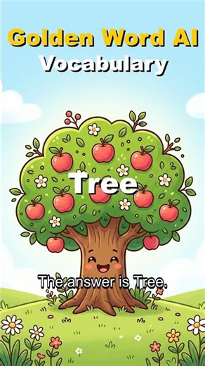 Learn English Vocabulary: Tree