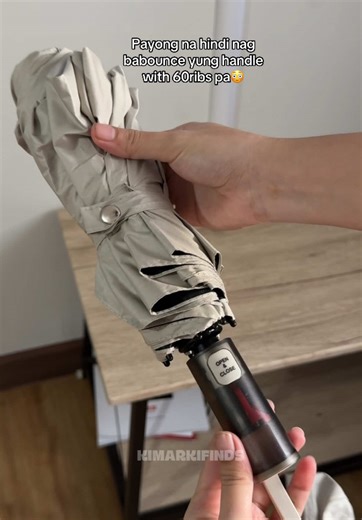 Automatic Umbrella with Non-Bouncing Handle