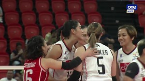 AMIGA ON A MISSION 🧐 MJ Perez shifts into high gear as she shows her volleyball prowess for Cignal HD Spikers against the Kurashiki Ablaze in the latter part of the opening frame! #PVL2024 #PVLonOneSports #TheHeartOfVolleyball #OneSports | One Sports